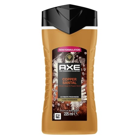 Axe gel douche homme copper santal 225ml