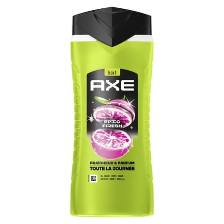 Axe gel douche epic fresh gel douche homme 400ml