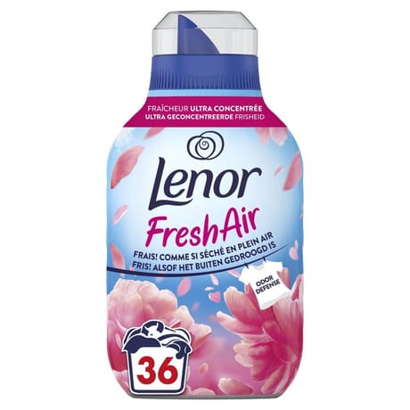 Lenor liquide adoucissant fresh air 36 doses 0.504l