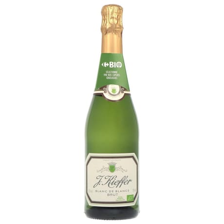 J.kieffer bio vin mousseux brut 75cl 11.5%vol