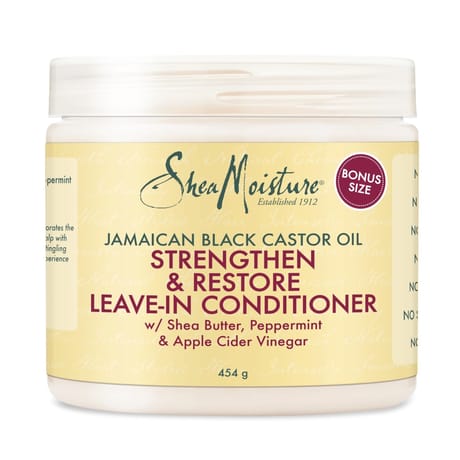 Shea moisture jamaican soin sans rinçage huile de ricin noir
