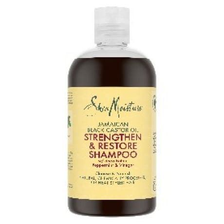 Shea moisture shampoing fortifiant & revitalisant huile de ricin noir 384ml