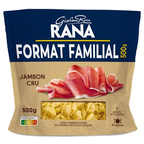 Rana cappelletti jambon cru 500g