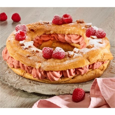 Paris brest framboise spéculoos 6-8 parts