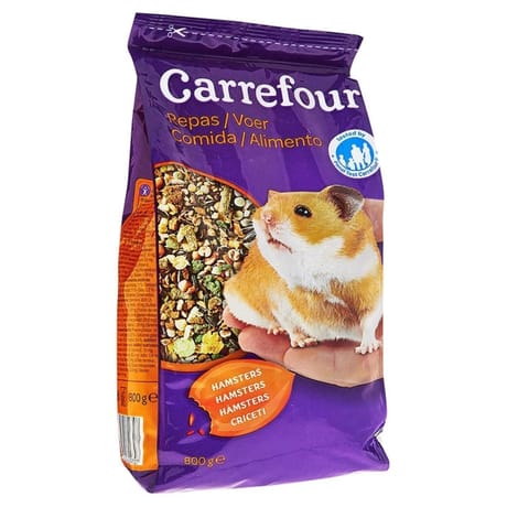 Carrefour repas hamsters 800g