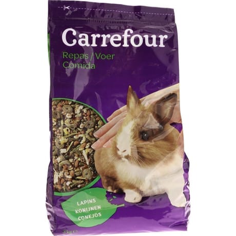 Carrefour repas lapin - 3kg