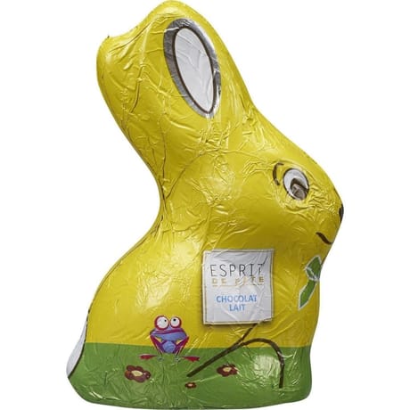 Esprit de fête moulage lapin 130g