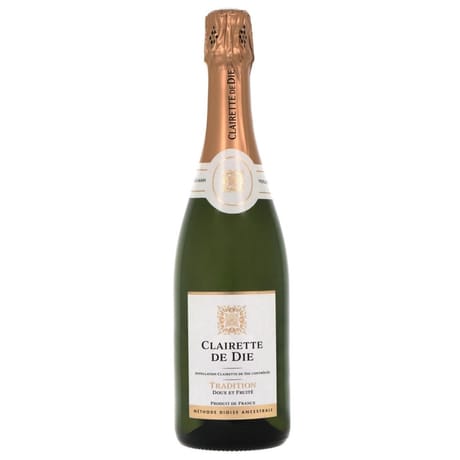 Clairette de die tradition vin blanc a.o.p 75cl 7,5%vol
