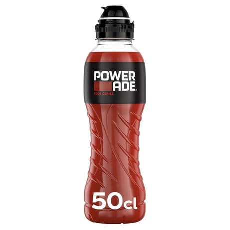 Powerade goût cerise bouteille 50cl
