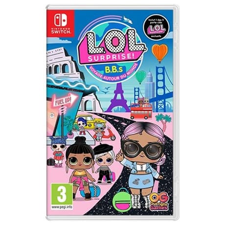 Jeu switch lol surprise ! b.b.s voyage autour du monde
