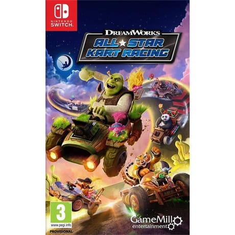 Jeu switch dreamworks kart racing