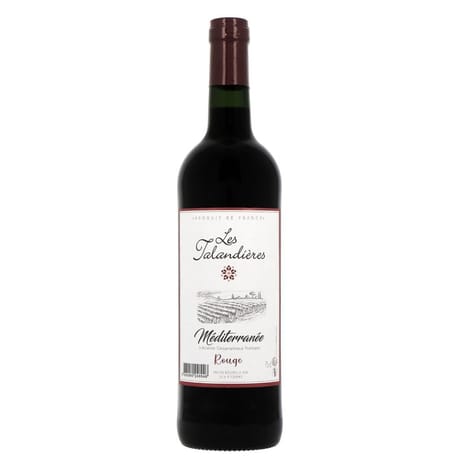 Les Talendières vin rouge IGP Méditerranée 75cl