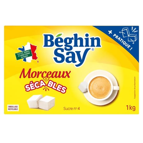 Béghin Say morceaux sécables n°4 1kg