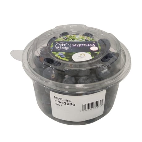 Myrtille barquette 300g carrefour le marché
