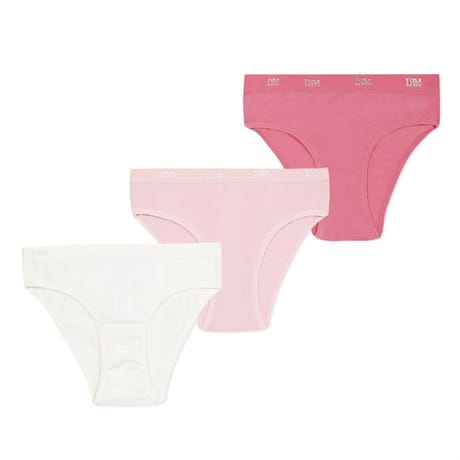 Lot de 3 slips Ecodim Dim 1LM NACRE 4/5 ANS