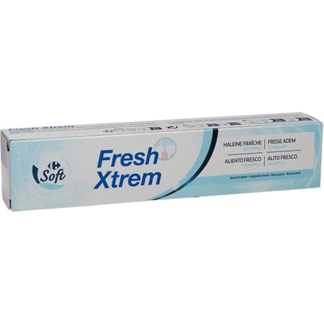 Carrefour Soft dentifrice Dentalyss Fresh Xtrem 75ml