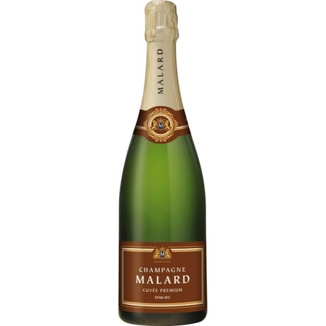 Champagne malard premium demi-sec 75cl