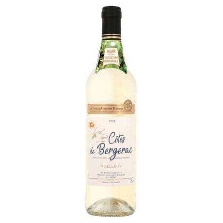 Cave d'augustin Florent vin blanc AOP Côtes de Bergerac 75cl