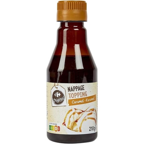 Carrefour Original nappage caramel 210g