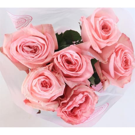 Bouquet de 5 roses de jardin