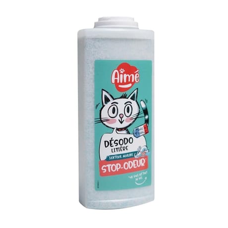 Aimé désodorisant litière chat marine 700ml