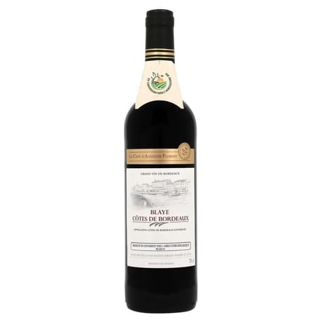 Cave d'Augustin Florent vin rouge AOP Côtes de Bordeaux Blaye 75cl