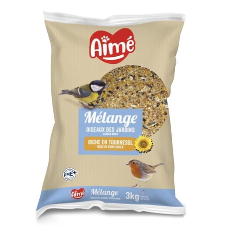 Aimé mélange standard Graines pour oiseaux 3Kg
