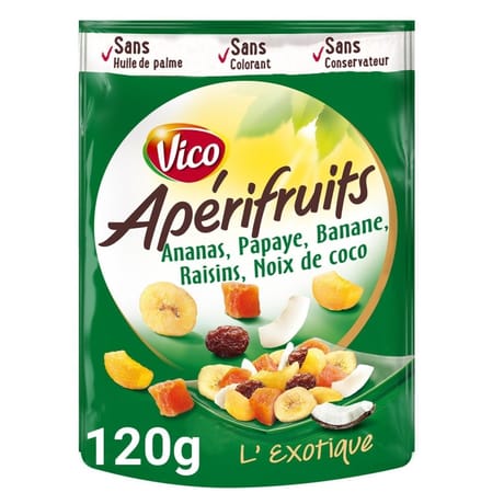 Vico apérifruits vert 120g