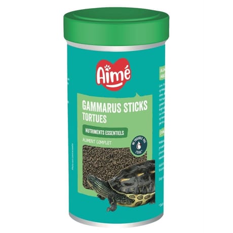 Aimé gammarus sticks tortues 500 ml