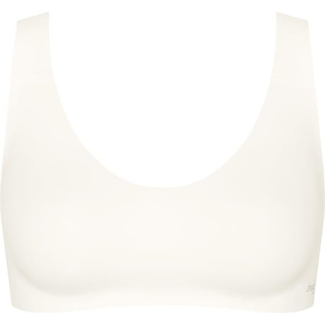 Bralette ligne Zéro Feel Core Sloggi 00GZ SILK WHITE S