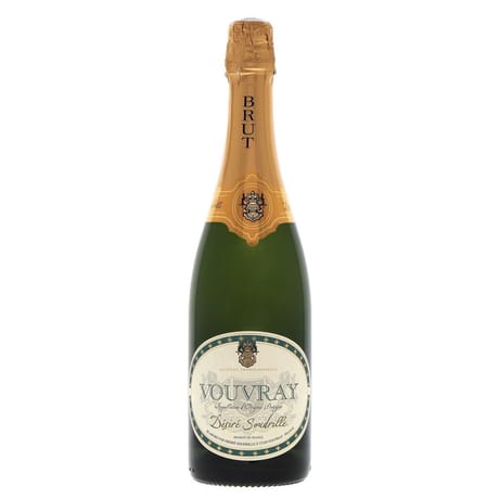 Desire soudrille vouvray vin blanc pétillant  75cl 12,5% vol