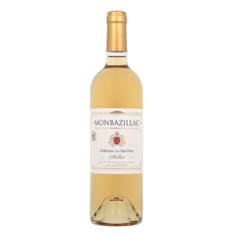 Chateau la barriere monbazillac vin blanc 75cl 12%vol