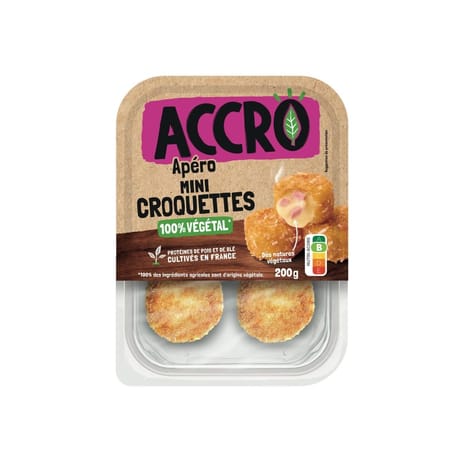 Accro croquetas 100% végétal 200g