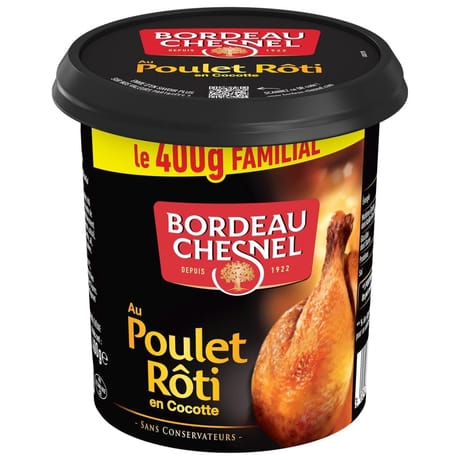 Bordeau Chesnel spécialité charcutière au poulet rôti en cocotte 400g
