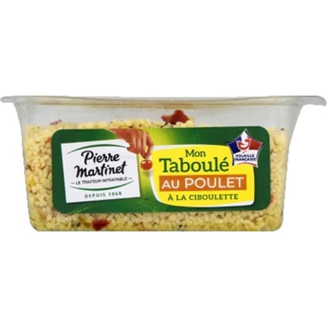Pierre martinet taboulé au poulet 300g