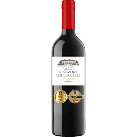 Blaye Côtes de Bordeaux AOP Rouge Château Beaumont Les Pierrières 12.5% Vol. 75 cl