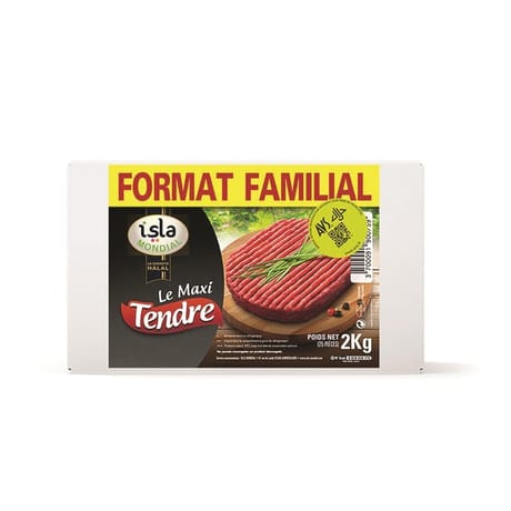 Isla Mondial le maxi tendre halal x25 2kg