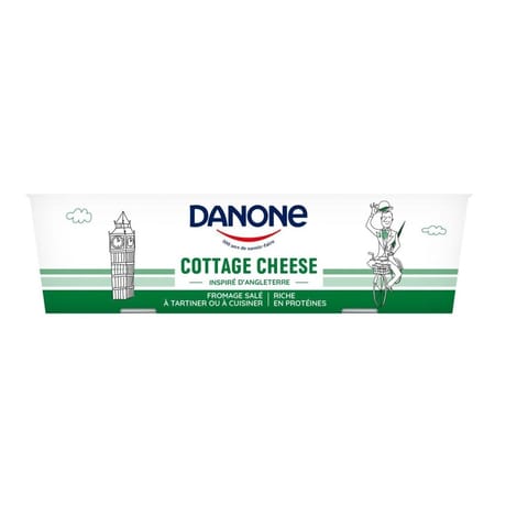 Danone cottage cheese nature 2x180g