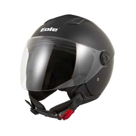 Eole casque 1/2 jet aiko noir mat s