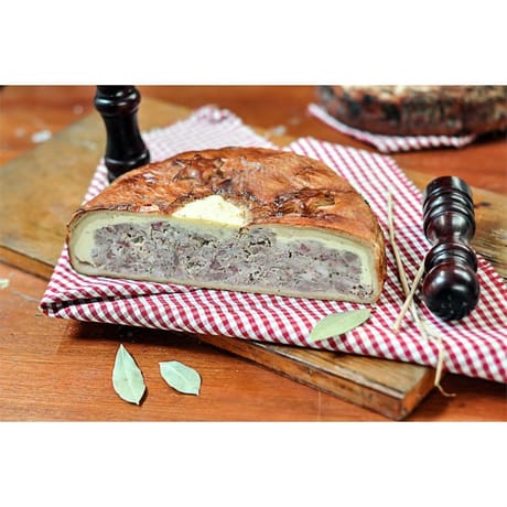 Tourte de viande et munster