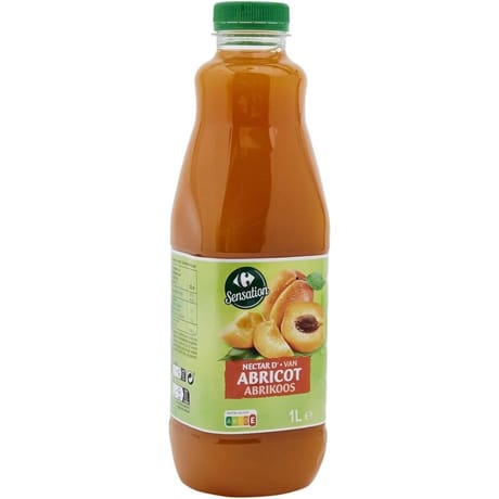 Carrefour sensation nectar d'abricot 1l