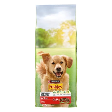 Friskies active boeuf 12kg