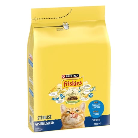Friskies special chat stérélisé saumon 3kg