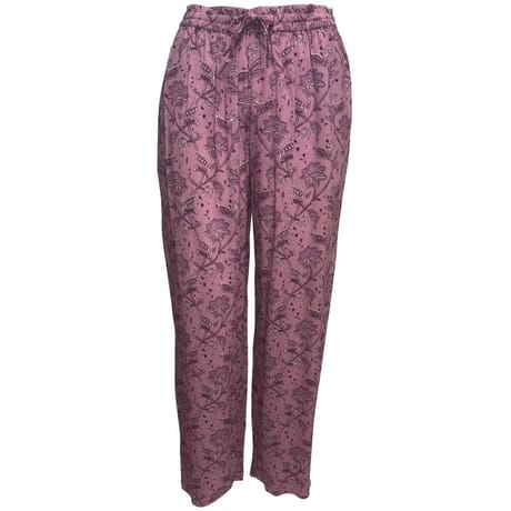 Pantalon fluide ROSE AOP T44
