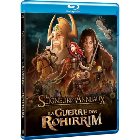 Blu ray le seigneur des anneaux : la guerre des rohirrim