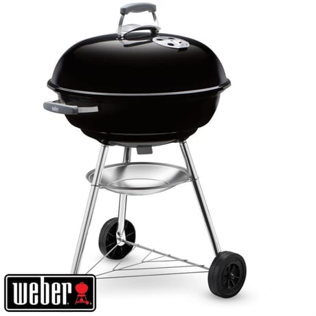 Barbecue compact kettle charcoal weber 057 cm noir