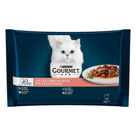 Gourmet Perle sachet les filettines 4x85g