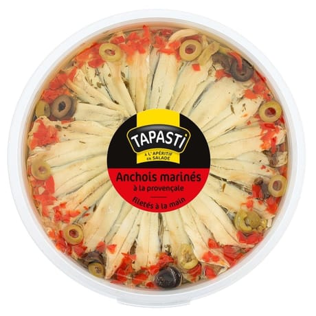 Anchois marinés à la provençale