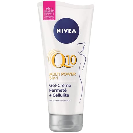Nivea q10 multi power 5en1 gel crème fermeté + cellulite 200ml