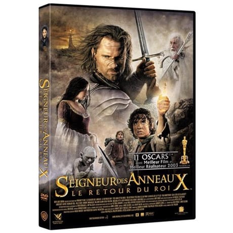 Dvd le seigneur des anneaux 3 : le retour du roi